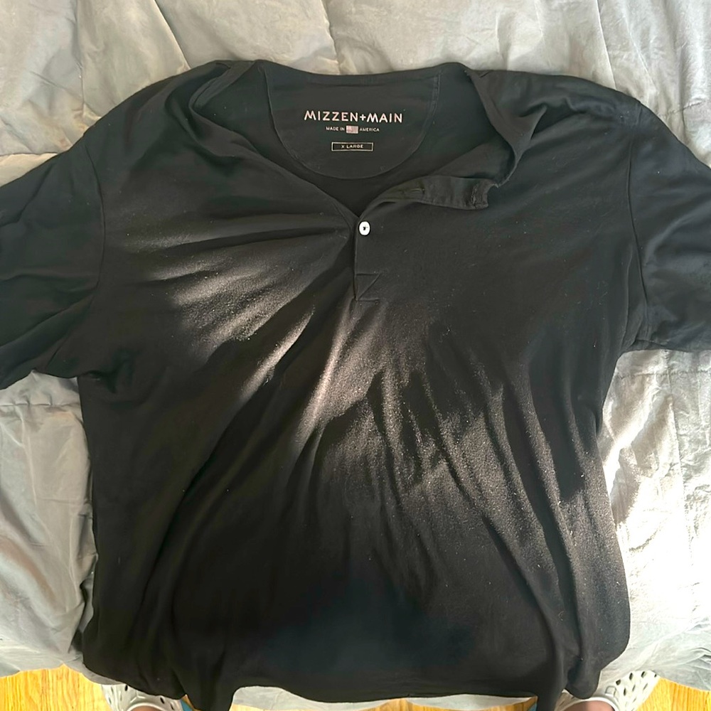 Mizzen + Main XL Black Men’s T Shirt